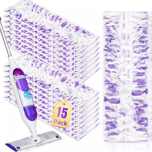 Count disposable power mop - 15,