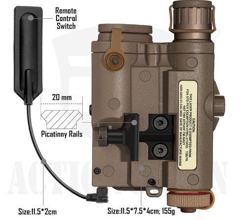 New usgi peq - new, pressure