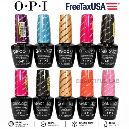 Opi gelcolor gel nail polish - gelcolor,