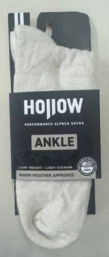 New hollow alpaca ankle socks - new,