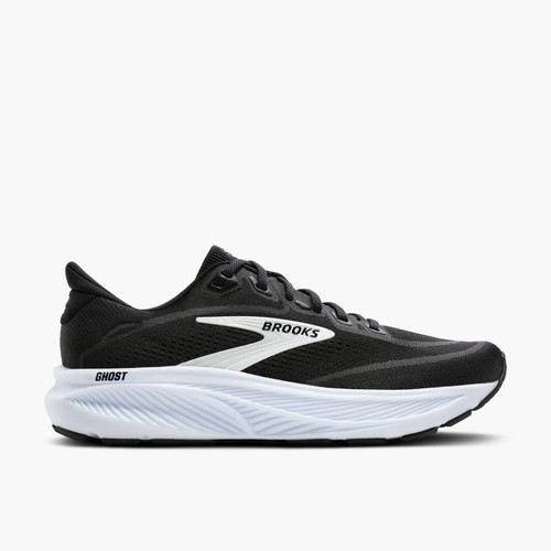 Brooks ghost black - black, grey